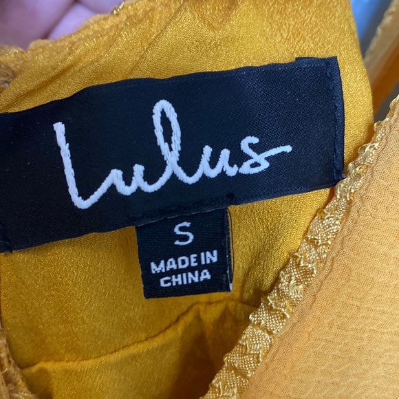 Lulus Elevate Light Embroidered Maxi Dress in Yellow - Picture 6 of 6